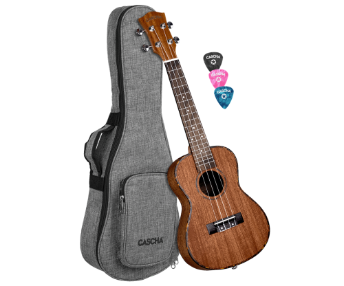 Cascha HH2035 Ukulele koncertowe SET