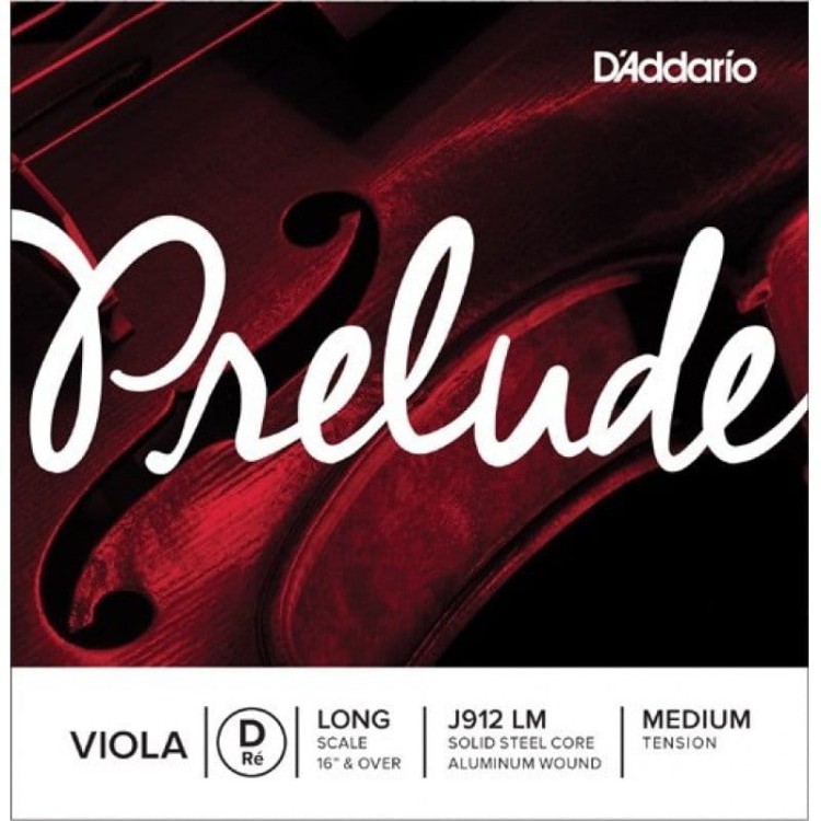 D'Addario Prelude Viola D J912 Medium