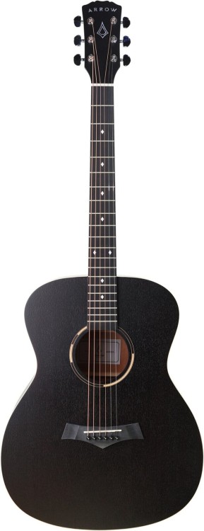 Arrow Raw Series Black gitara akustyczna