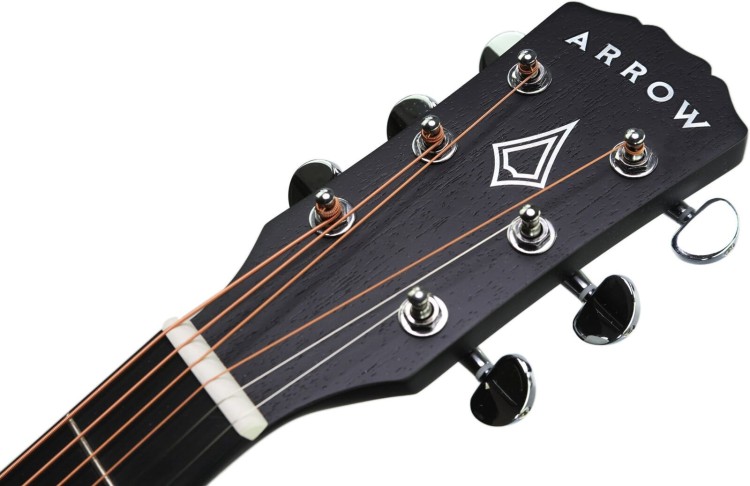 Arrow Raw Series Black gitara akustyczna