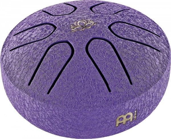 MEINL-Sonic-Energy-Pocket-Steel-Tongue-Drum-Violett-A-Dur-Lotusblume-PSTD1PLF