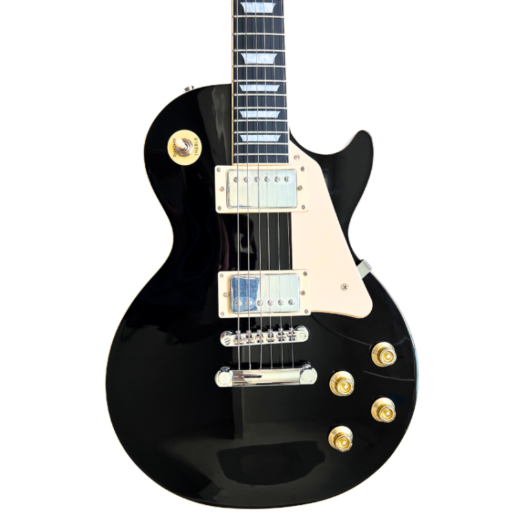 V-TONE VLP1 BK gitara elektryczna 4/4 Les Paul 39" HH czarna cutaway klucz imbusowy