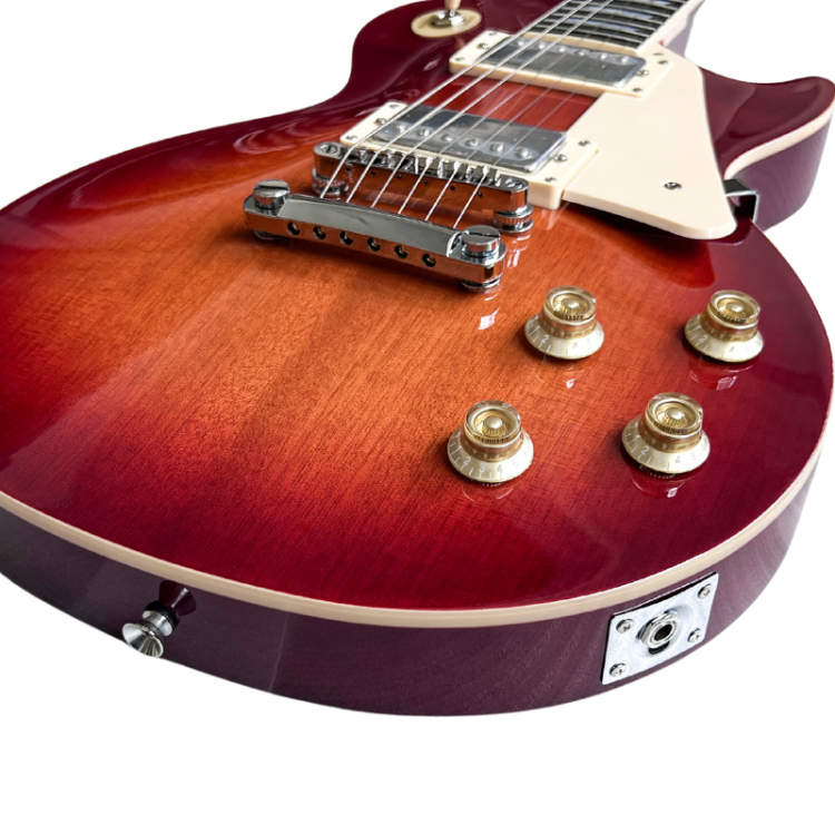 V-TONE VLP1 BS gitara elektryczna 4/4 Les Paul 39" HH Honey-Wine cutaway klucz imbusowy