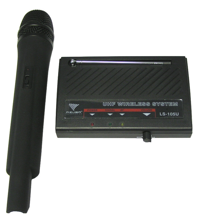 AZUSA LS-105U - mikrofon bezprzewodowy do ręki