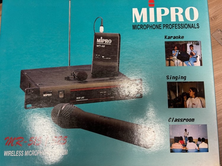 Mipro MR515 odbiornik+ bodypack MT-103