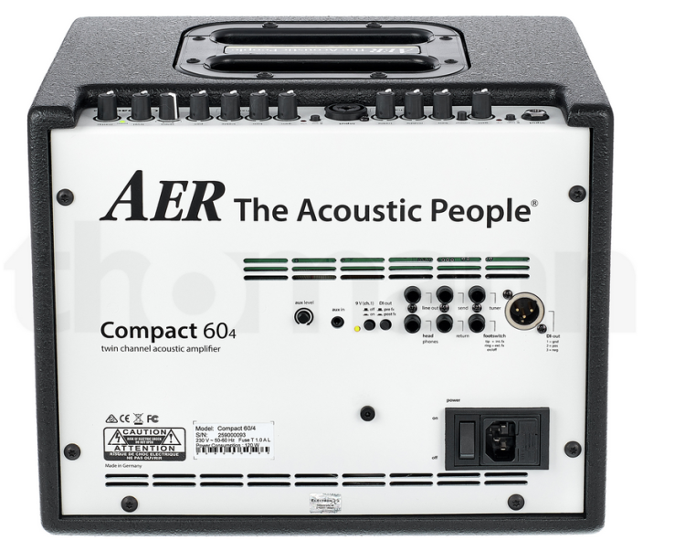 AER Compact 60 IV BK wzmacniacz akustyczny