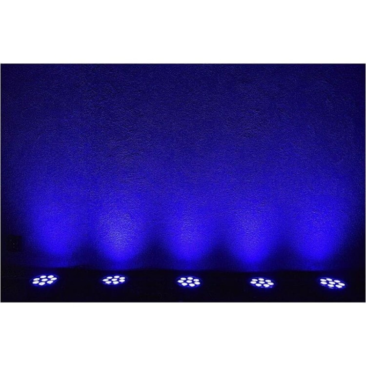 LIGHT4ME PENTA PAR 8x12W MKII RGBWA LED slim